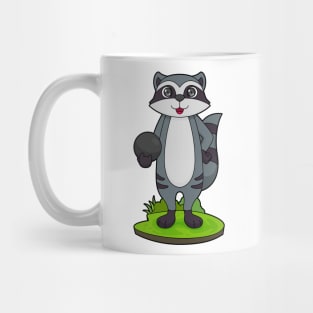 Racoon Bowling Bowling ball Mug